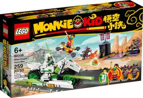 LEGO® Monkie Kid Moto-Caballo del Dragón Blanco