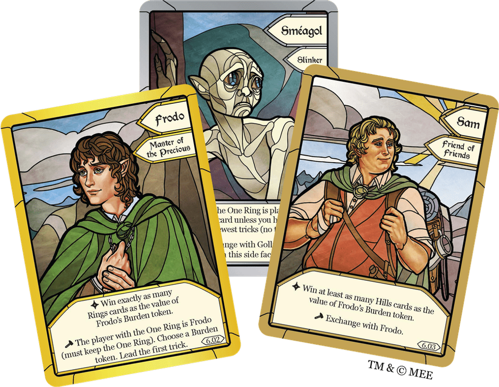 Der Herr der Ringe: Die zwei Türme - Das Stichspiel karten