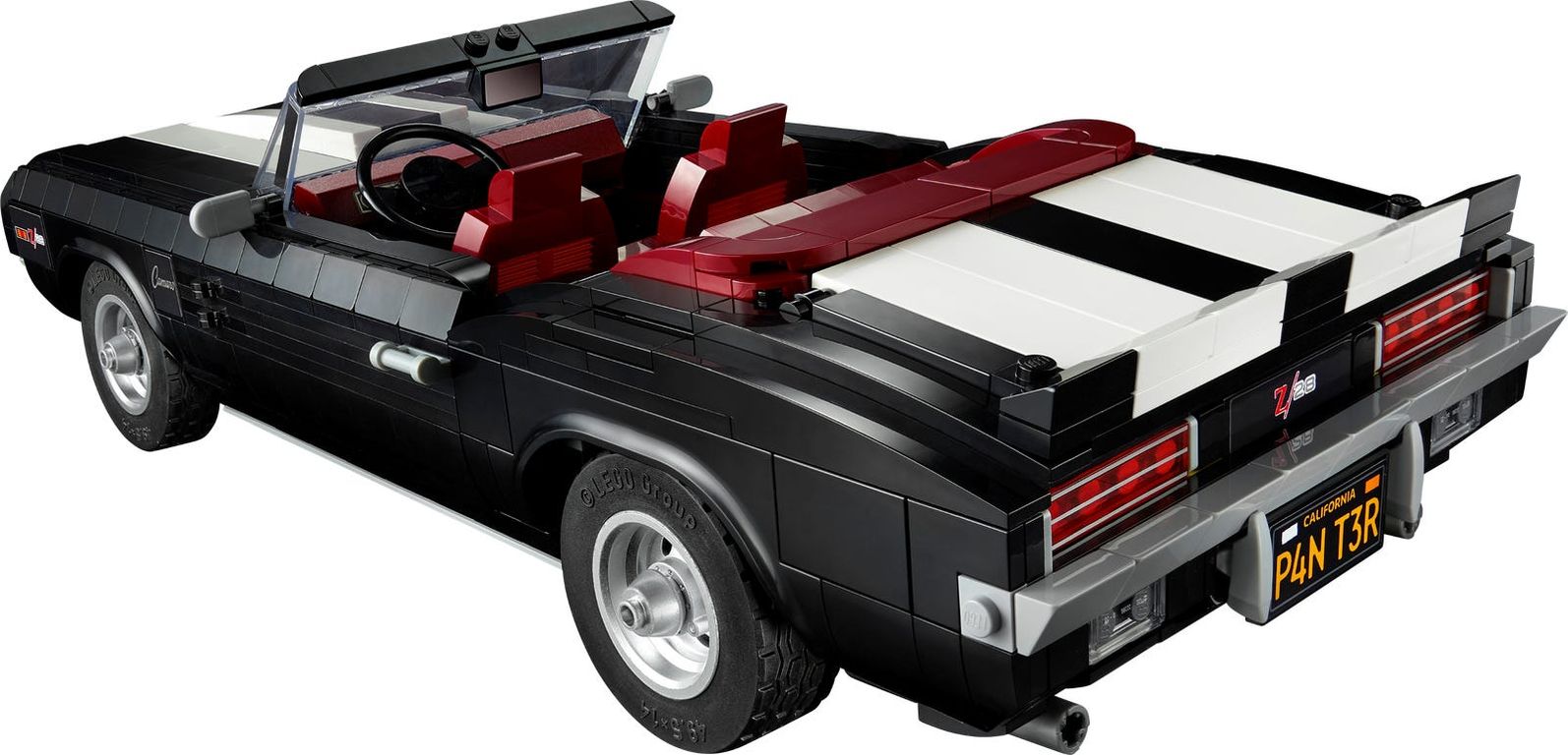 LEGO® Icons Chevrolet Camaro Z28 back side