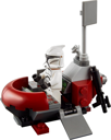 LEGO® Star Wars Kommandostation der Clone Trooper™ komponenten