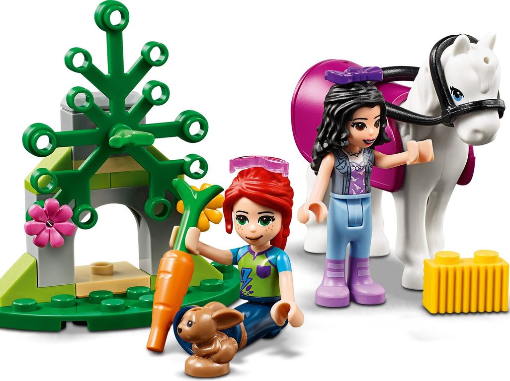 LEGO® Friends La remorque à chevaux de Mia figurines
