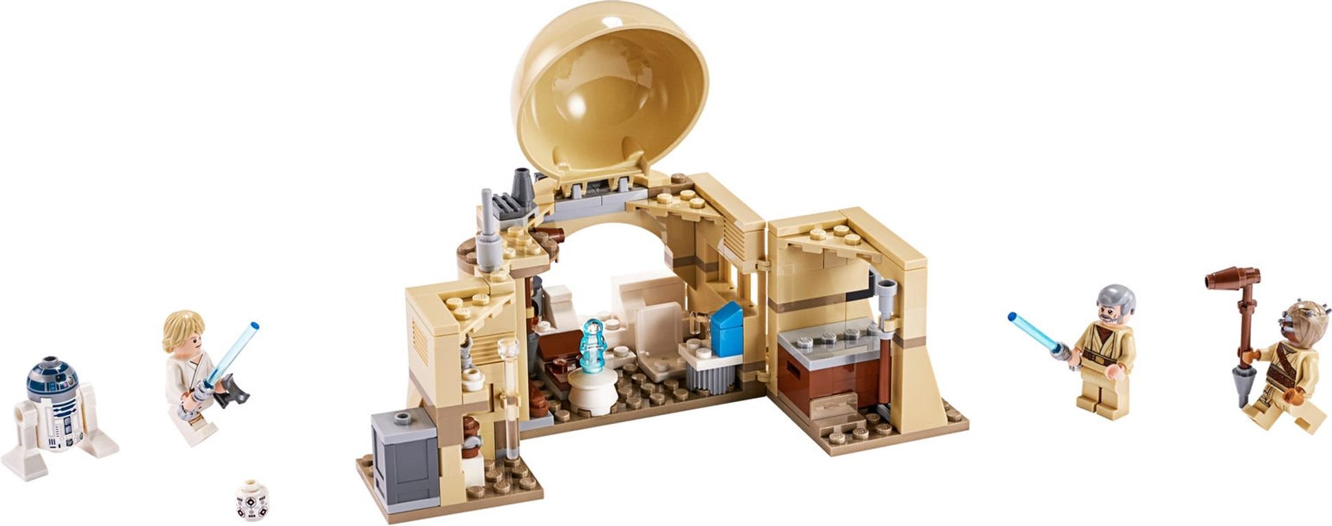 LEGO® Star Wars Rifugio di Obi-Wan componenti