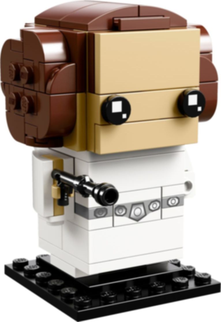 LEGO® BrickHeadz™ Prinses Leia Organa™ componenten