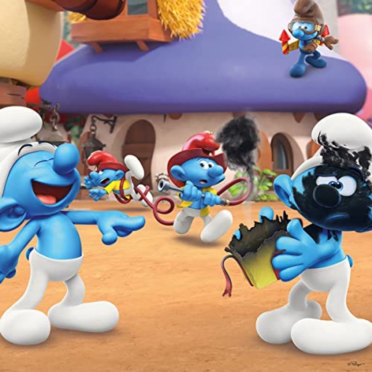 3 Puzzles - The Smurfs