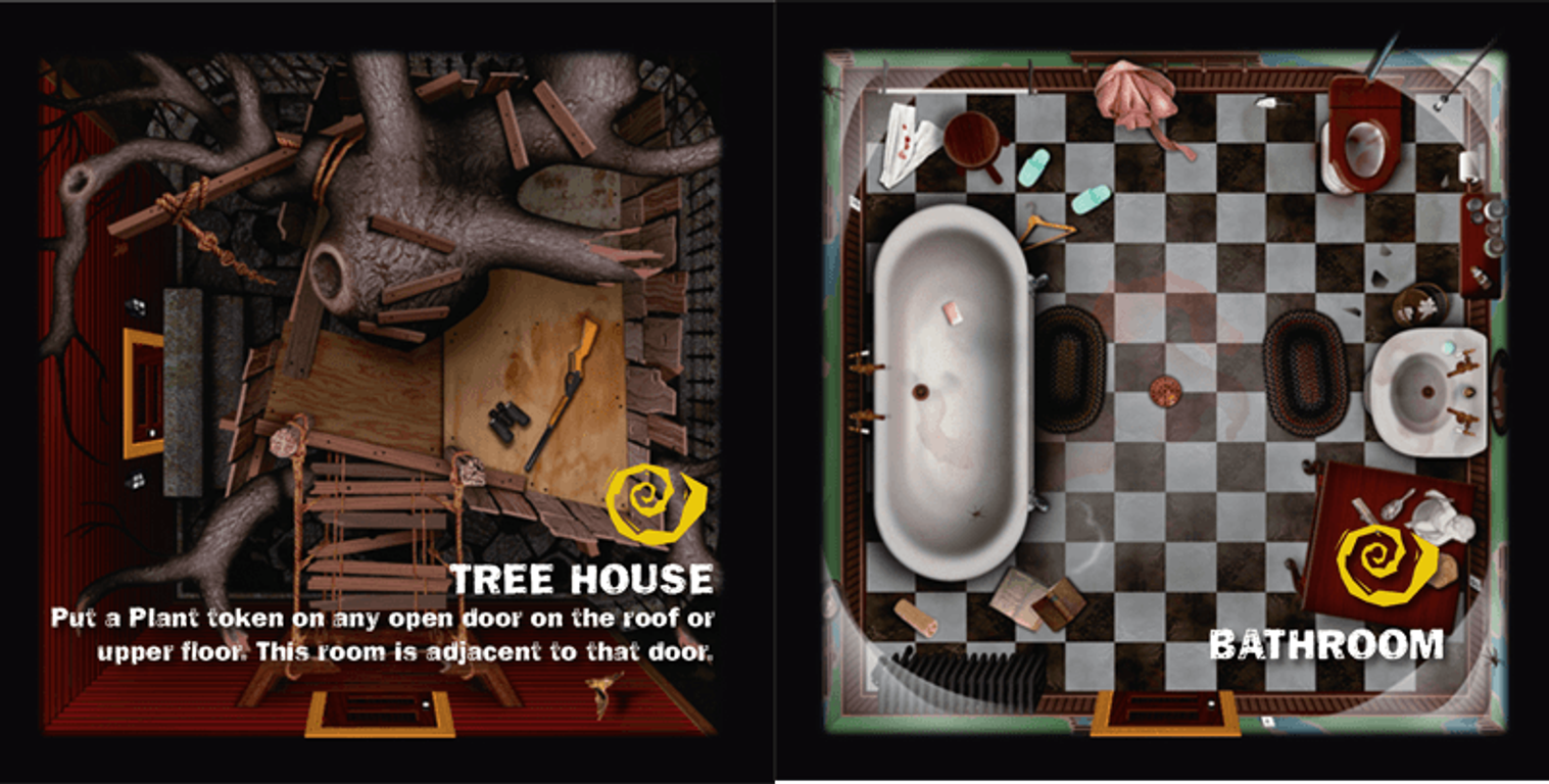 Betrayal at House on the Hill: Widow's Walk tiles