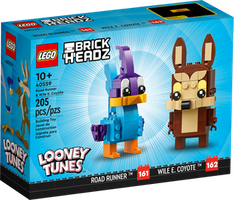 LEGO® BrickHeadz™ Road Runner & Wile E. Coyote