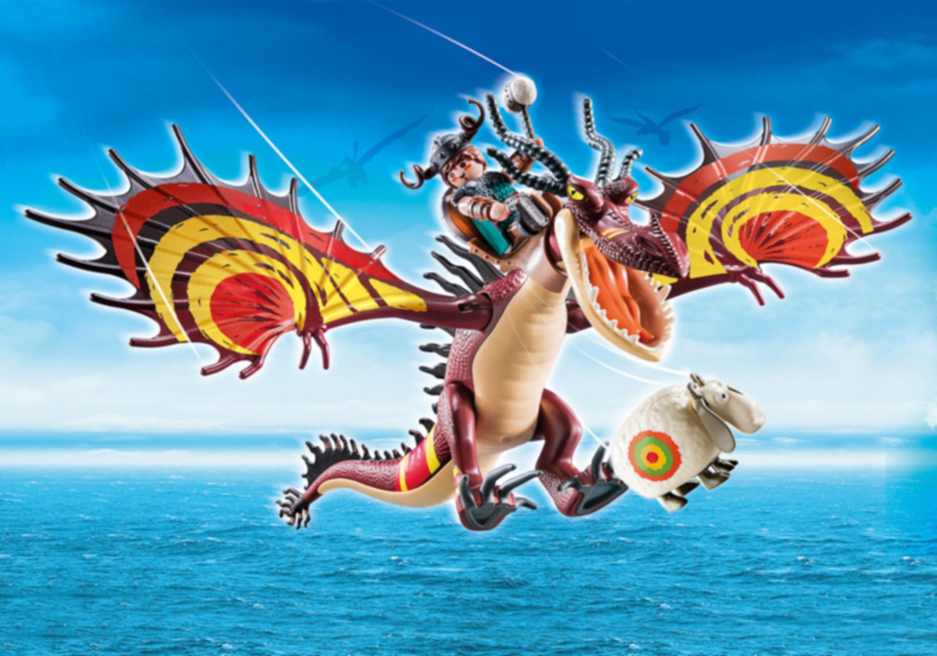 Playmobil® Dragons Dragon Racing: Snotlout and Hookfang gameplay