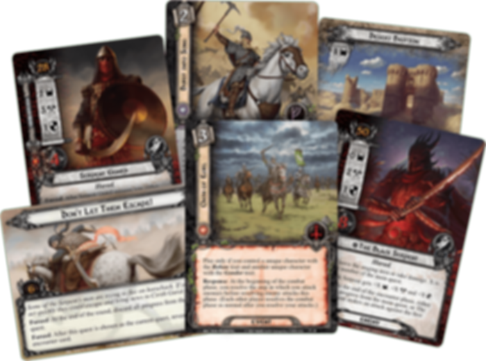 The Lord of the Rings: The Card Game - The Black Serpent kaarten