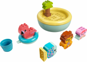 LEGO® DUPLO® Bath Time Fun: Floating Animal Island components