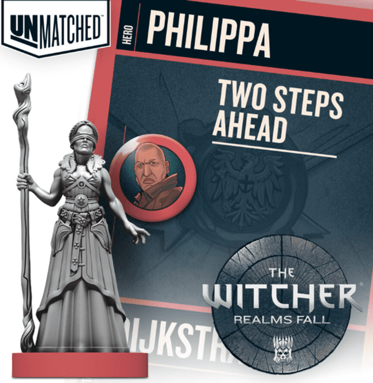 Unmatched: The Witcher – Realms Fall komponenten