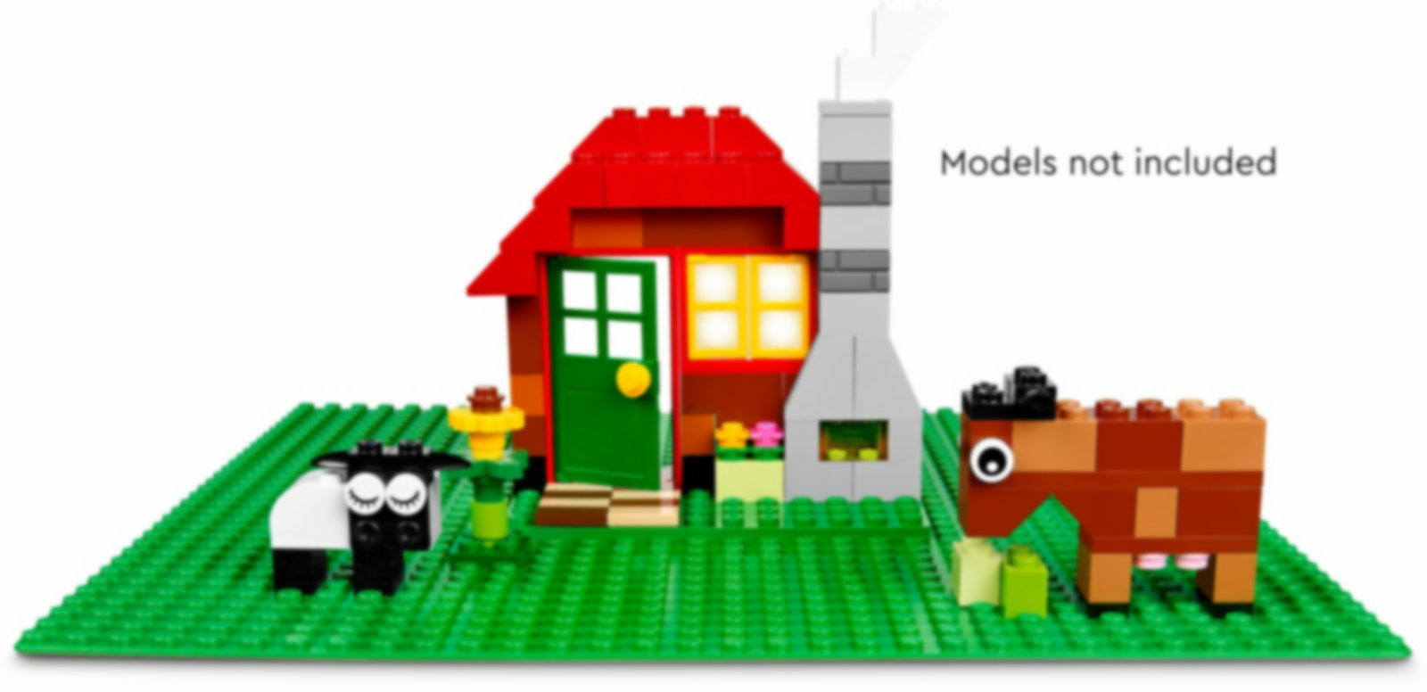 LEGO® Classic Groene bouwplaat speelwijze