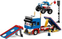 LEGO® Creator Mobiele stuntshow speelwijze