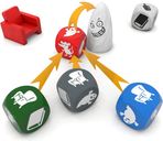 Ghost Blitz The Dice Game components