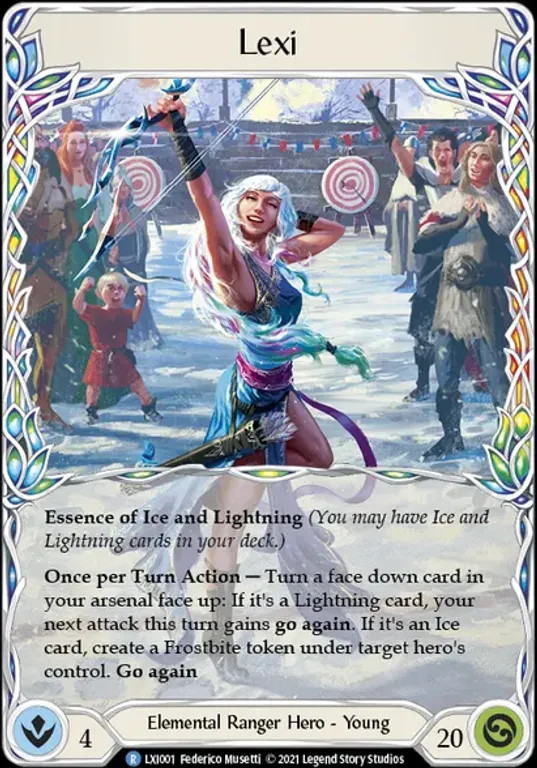 Flesh & Blood TCG: Tales of Aria Blitz Deck - Lexi carte