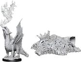 D&D Nolzur's Marvelous Miniatures - Gold Wormling & Treasure miniatur