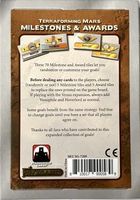 Terraforming Mars: Mijlpalen & Onderscheidingen