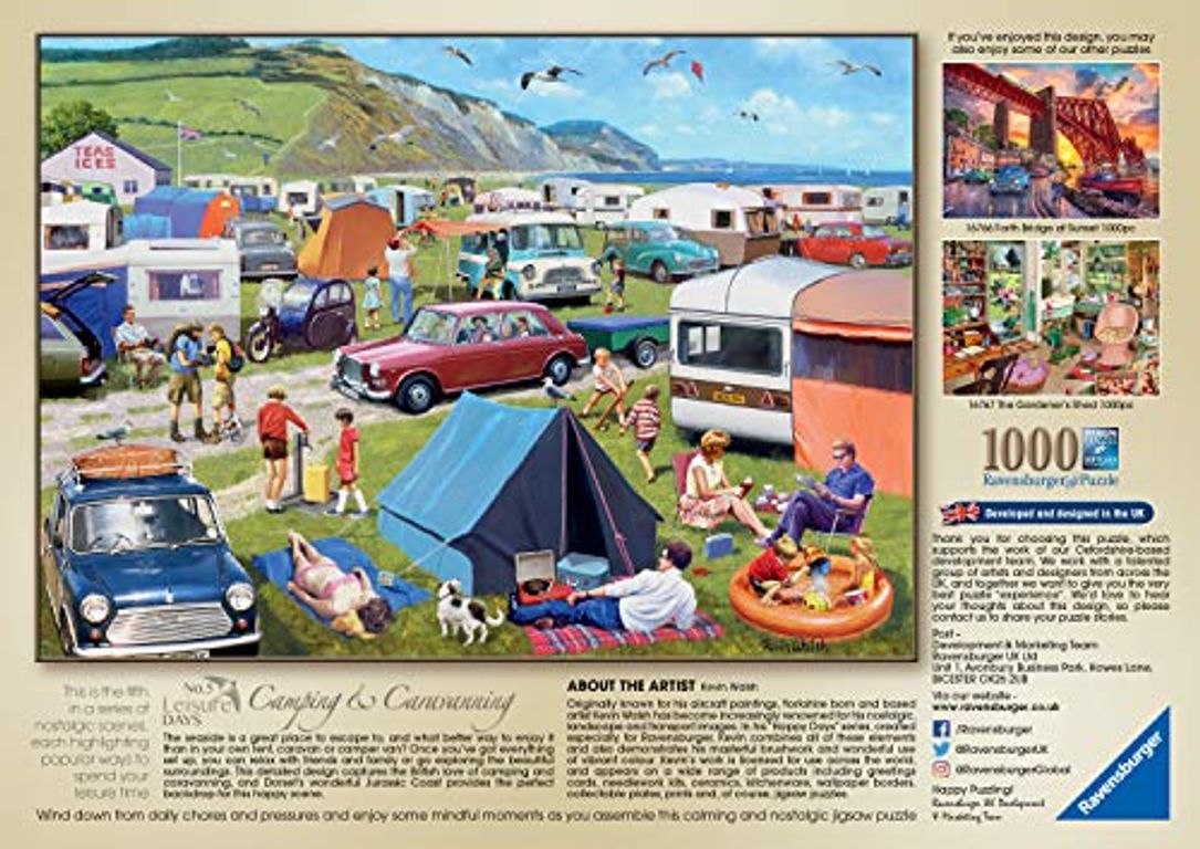 Leisure Days Nr.5-Camping & Caravanning back of the box