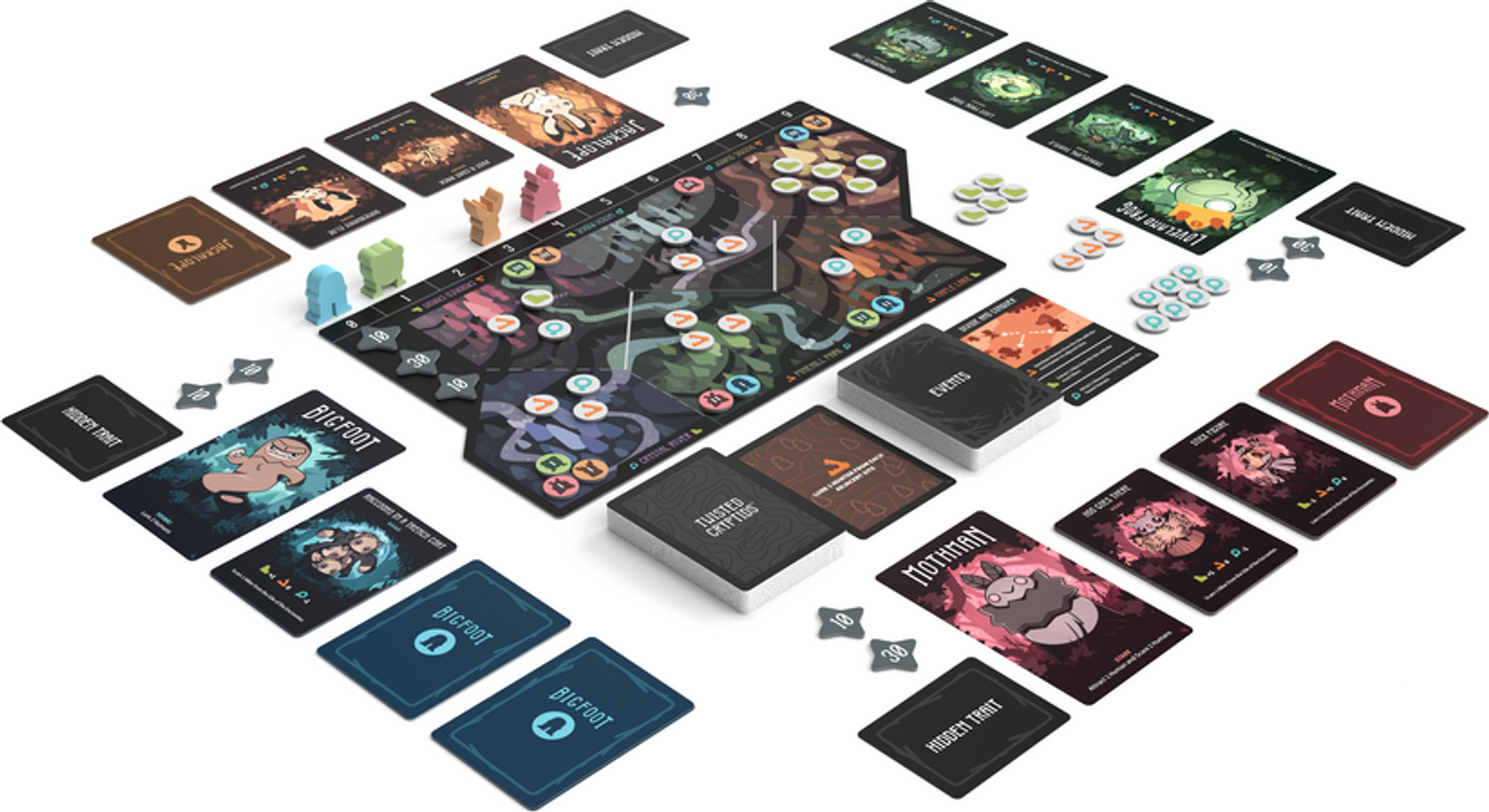 Twisted Cryptids components