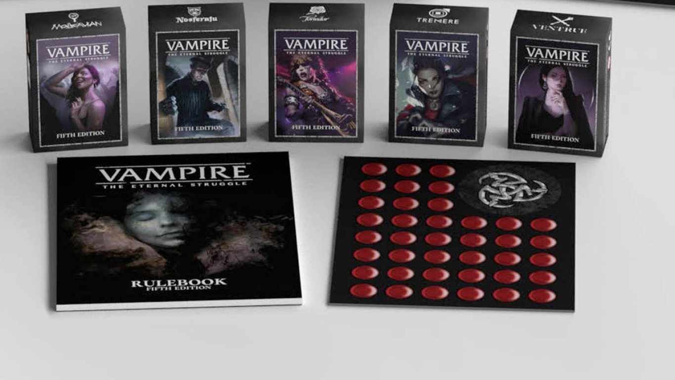 Vampire: The Eternal Struggle Fifth Edition scatola