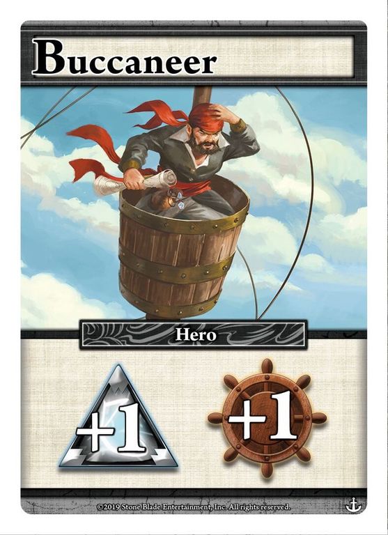 Ascension: Skulls & Sails Buccaneer carte