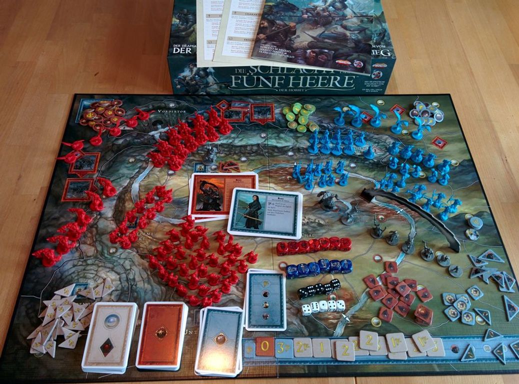 The Battle of Five Armies components