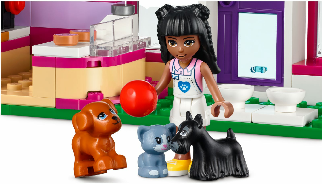 LEGO® Friends Huisdierenadoptie Café dieren