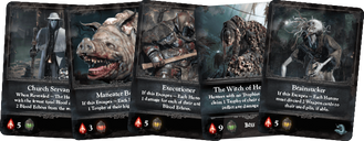 Bloodborne: Le jeu de cartes cartes