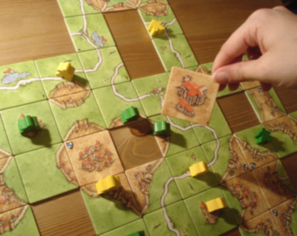 Carcassonne: Inns and Cathedrals gameplay