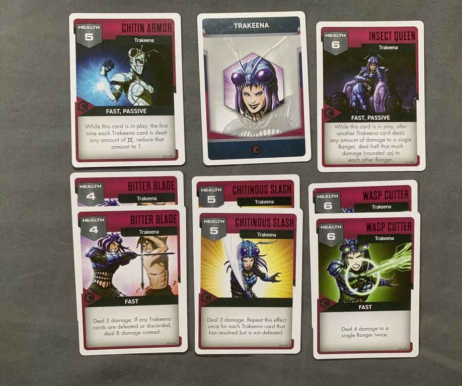 Power Rangers: Heroes of the Grid – Villain Pack #5 – Terror Through Time cartes