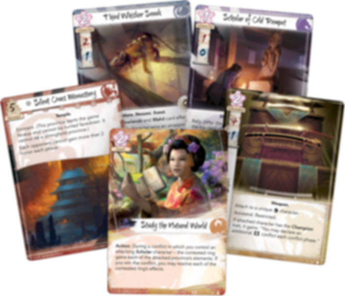 Legend of the Five Rings: In Pursuit of Truth cards