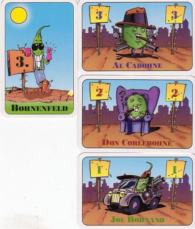 Amigo Spiele 930 - Bohnanza Al Cabohne karten