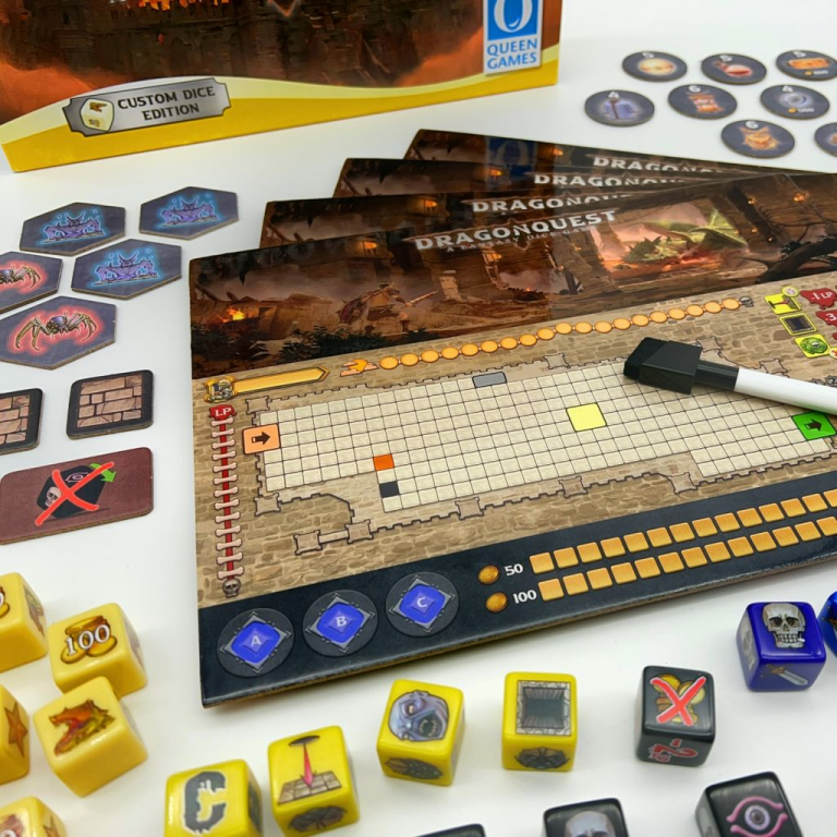 Dragonquest: Fantasy Dice Game jugabilidad