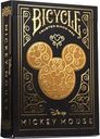 Black/Gold Mickey Disney Playing Cards