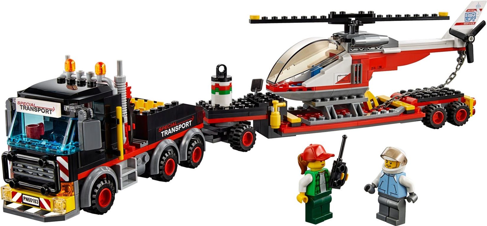 LEGO® City Schwerlasttransporter komponenten