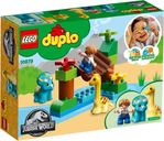 LEGO® DUPLO® Gentle Giants Petting Zoo back of the box