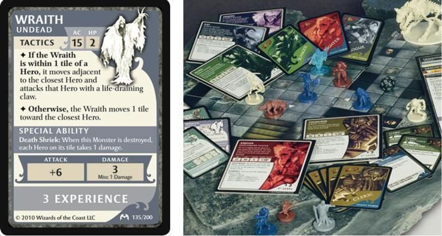 Castle Ravenloft: A Dungeons and Dragons Boardgame cartas