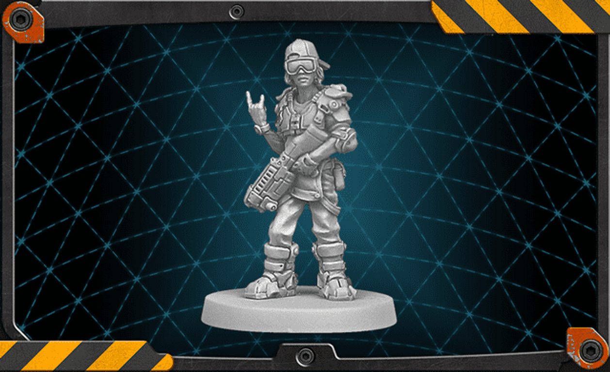 Zombicide: Invader – Orphans Gang Survivor Pack miniatures
