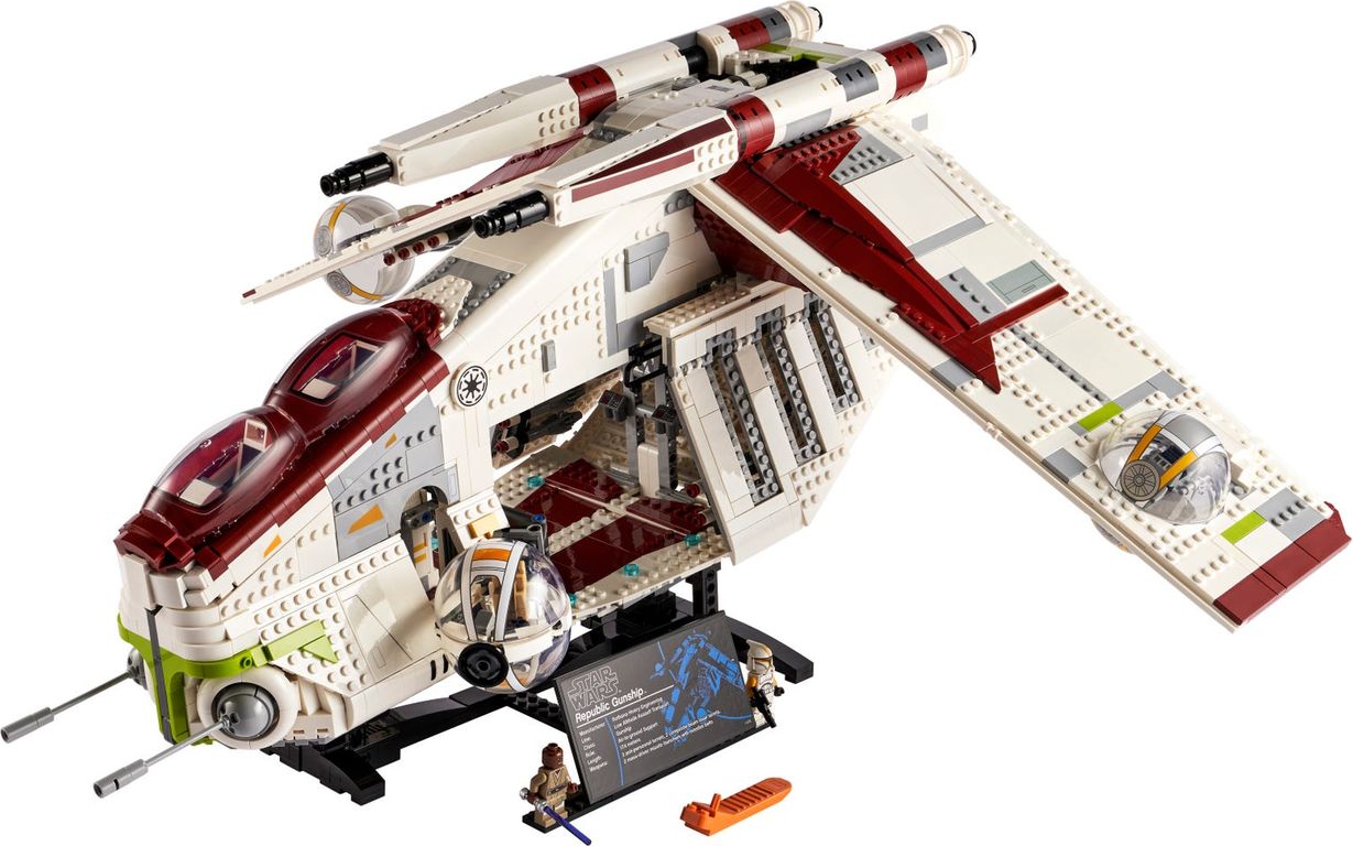 LEGO® Star Wars Cañonera de la República partes