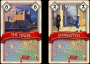 The Great Fire of London 1666 cartes