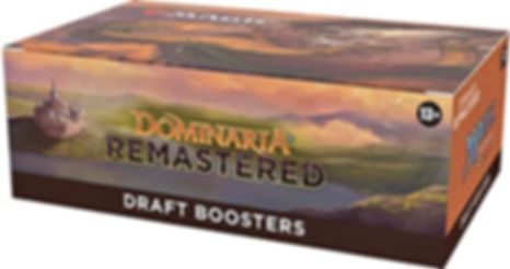 Magic: The Gathering - Dominaria Remastered Draft Booster Box scatola