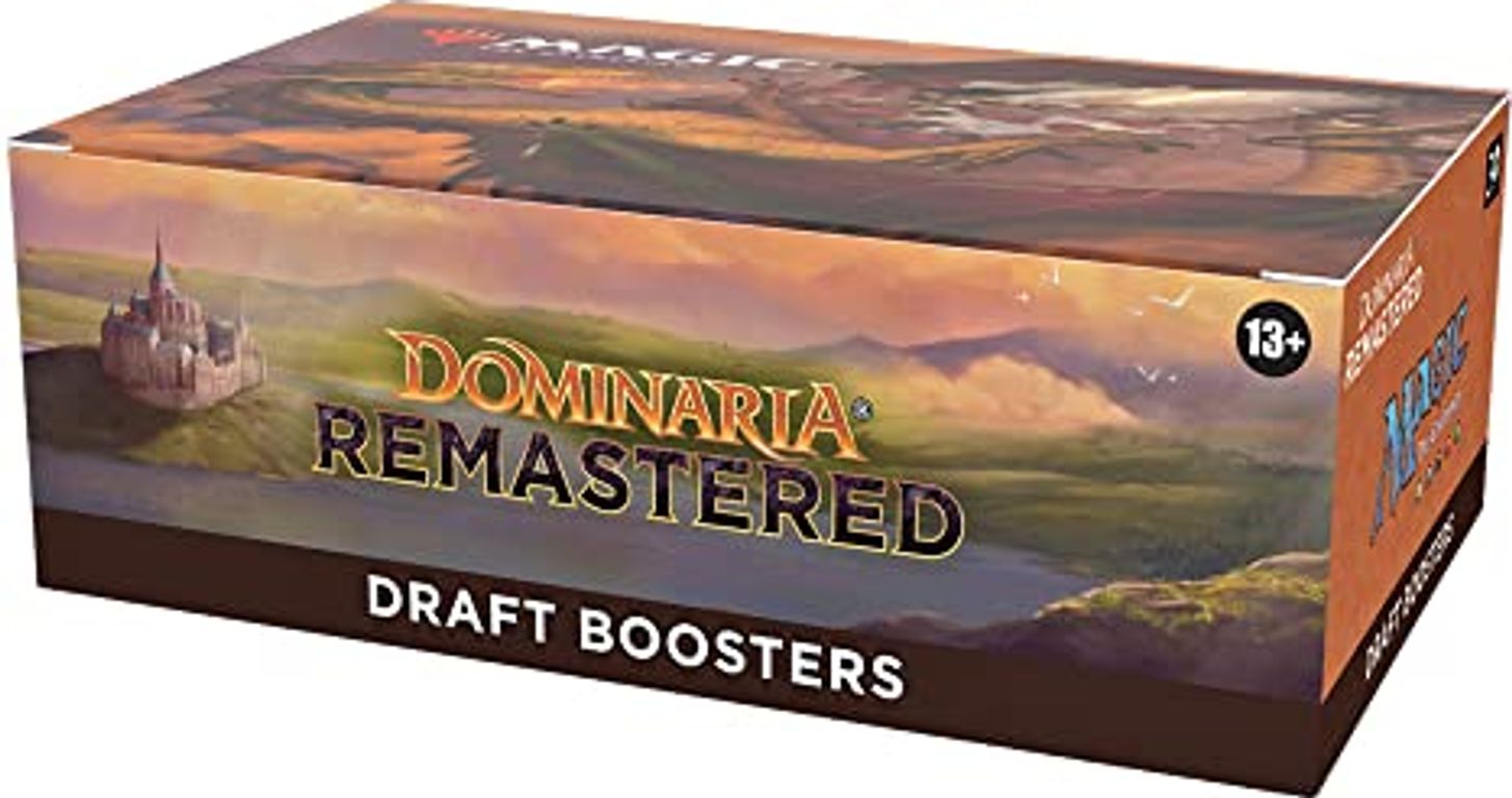 Magic: The Gathering - Dominaria Remastered Draft Booster Box boîte