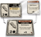 3000 Scoundrels: Double or Nothing Expansion composants