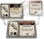 3000 Scoundrels: Double or Nothing Expansion componenti