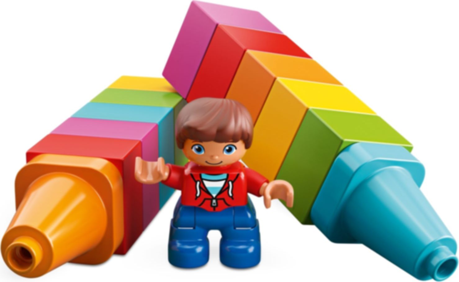 LEGO® DUPLO® Steinebox Bunter Bauspaß komponenten