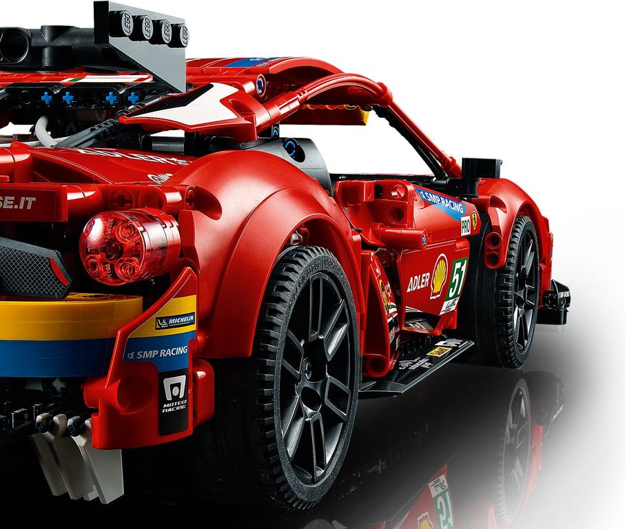 LEGO® Technic Ferrari 488 GTE “AF Corse #51” back side