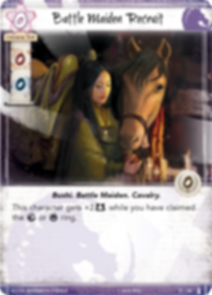 Legend of the Five Rings: The Card Game - The Fires Within kaart