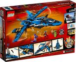 LEGO® Ninjago Caza Supersónico de Jay parte posterior de la caja