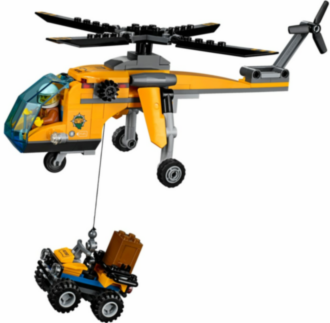 LEGO® City Elicottero da carico della giungla componenti