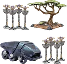 Marvel: Crisis Protocol - Kingdom of Wakanda Terrain Pack miniaturas