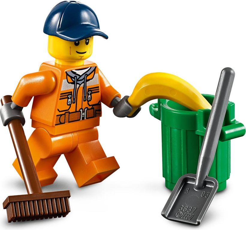 LEGO® City Street Sweeper minifigures